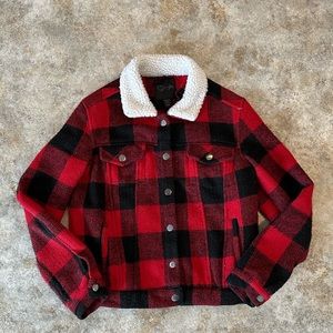 RD Style Buffalo Plaid Jacket